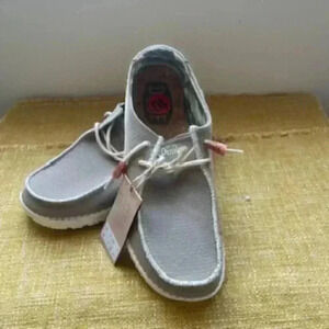 NEW Hey Dude Wendy Tan Knit Canvas Sneakers Women’s Shoes NWT Sz‎ 10